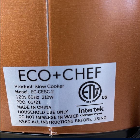 ECO+CHEF crockpot - Picture 4 of 6